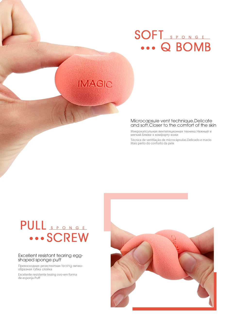 Ultra-Soft Makeup Blending Sponge
