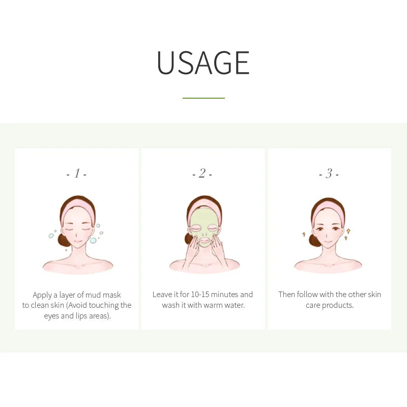 Matcha Green Clay Face Mask Set (7-Pack)