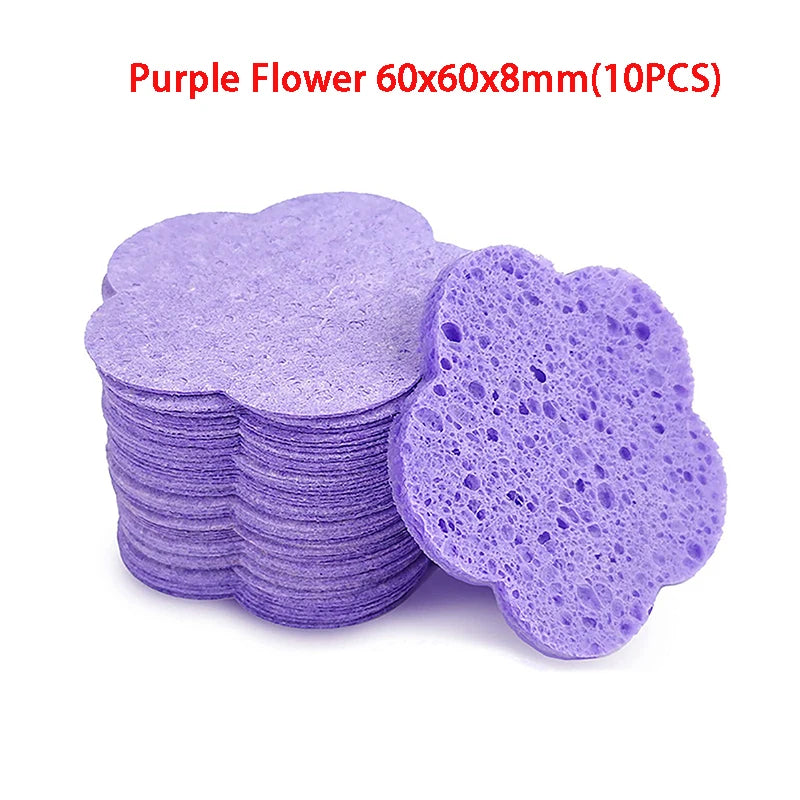 Heart & Flower Compressed Cleansing Sponge Set