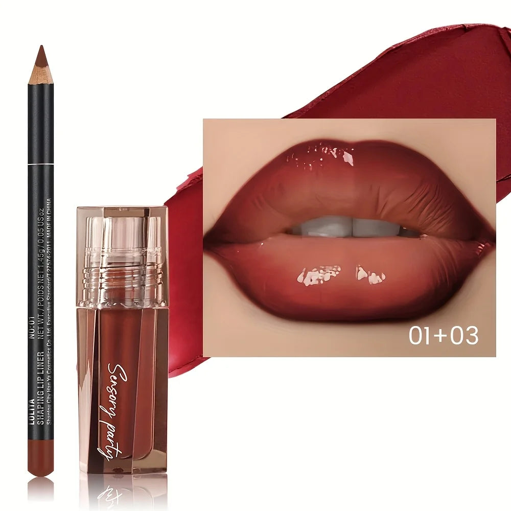 2-in-1 Lip Liner & Lip Gloss Duo