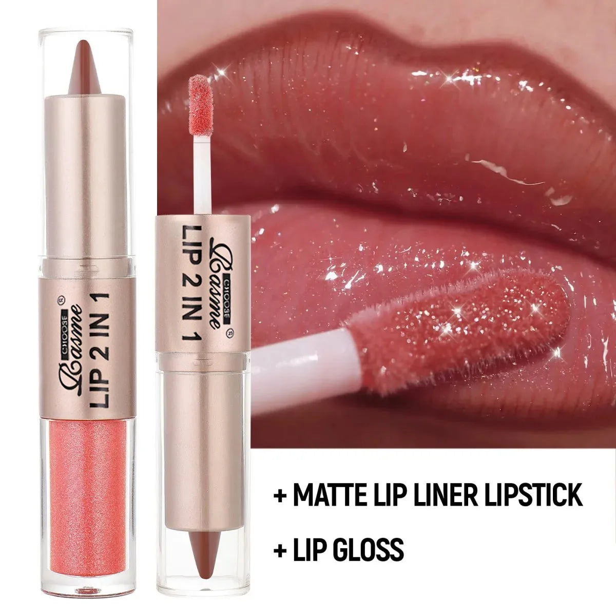 2-in-1 Lip Liner & Lip Gloss