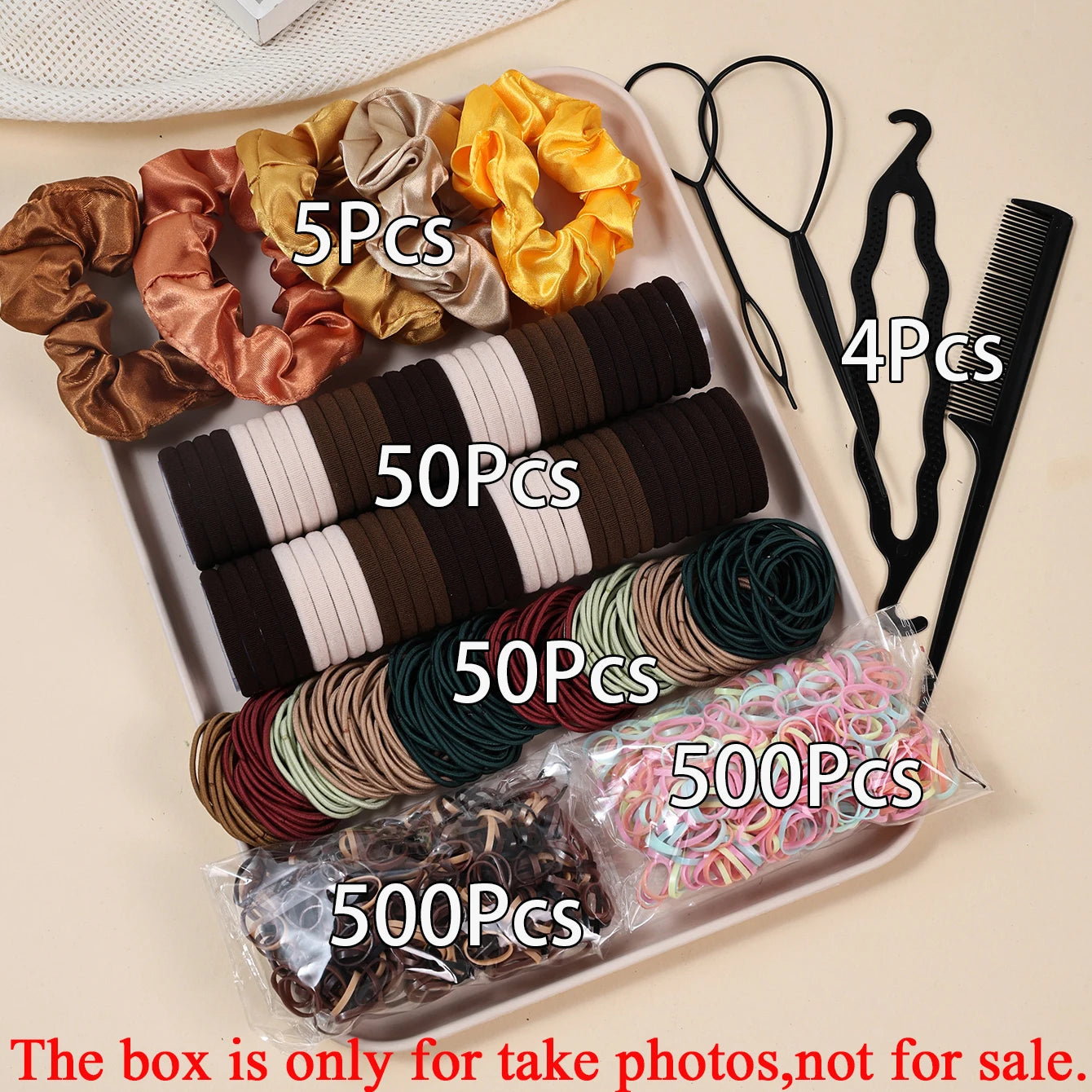 Hair Ties & Accessories Set