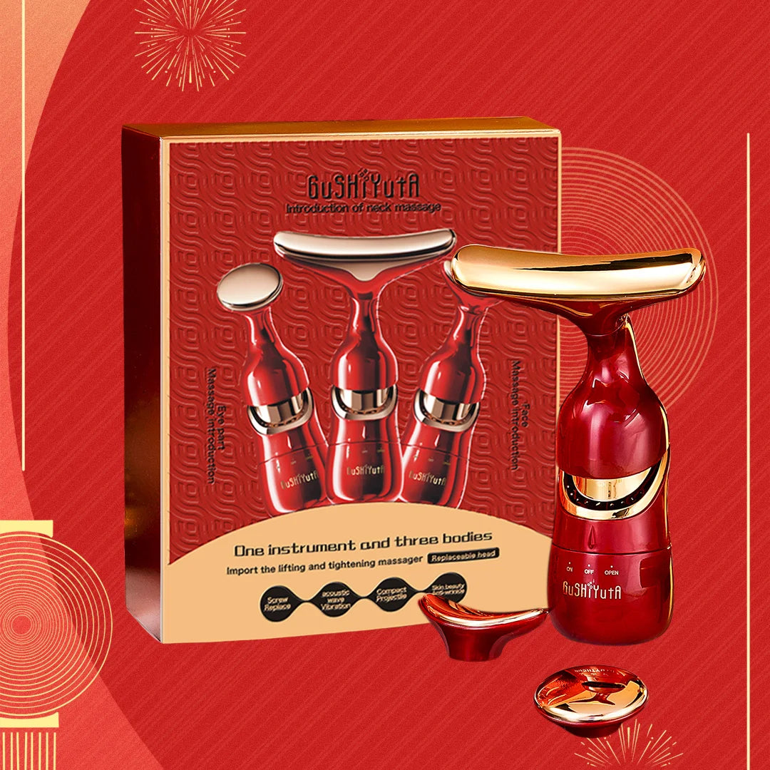 3-in-1 Facial & Neck Massage Device