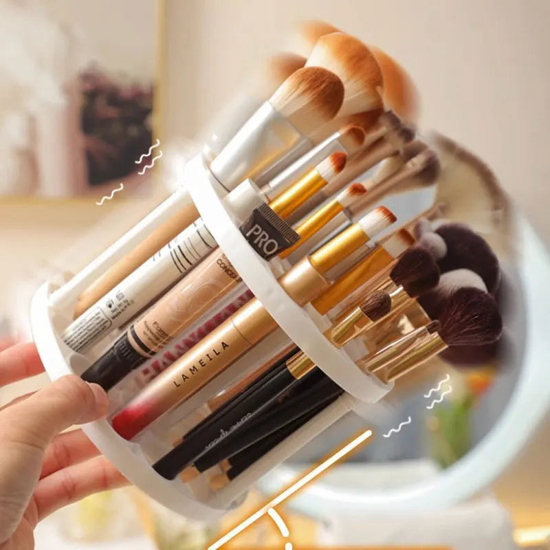 Makeup Brush & Cosmetics Organizer