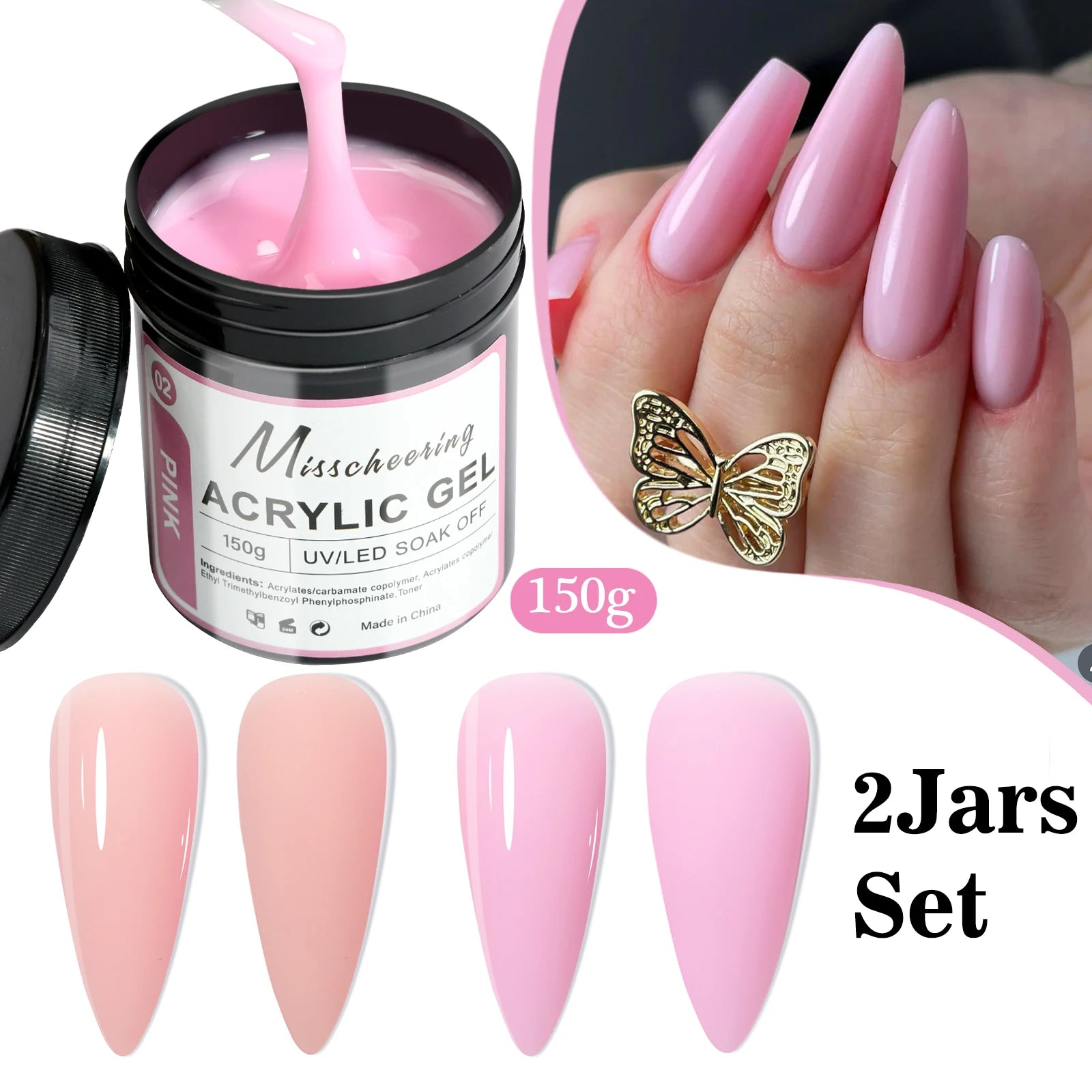 Poly Nail Gel Builder Kit