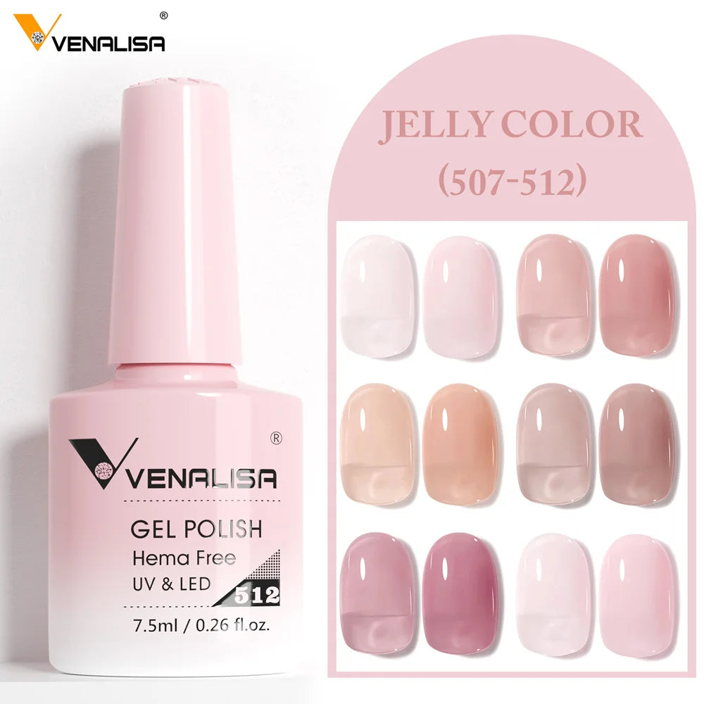HEMA & TPO Free Jelly Gel Polish