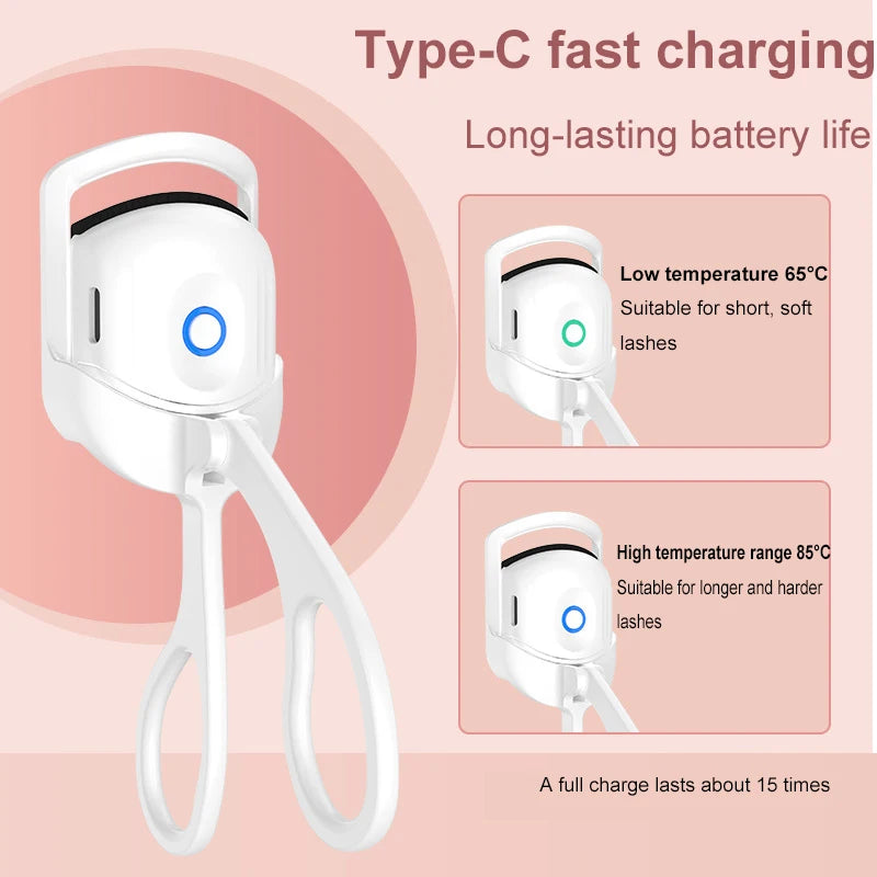 USB Rechargeable Heated Eyelash Curler