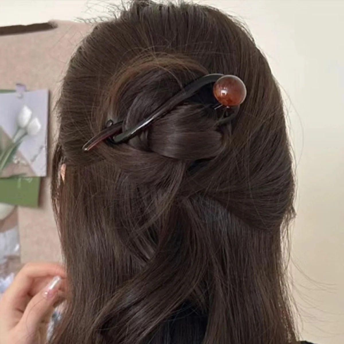 Pearl Twist Hair Clip
