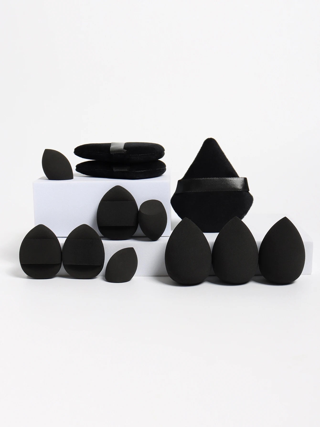 12-Piece Makeup Sponge & Powder Puff Set