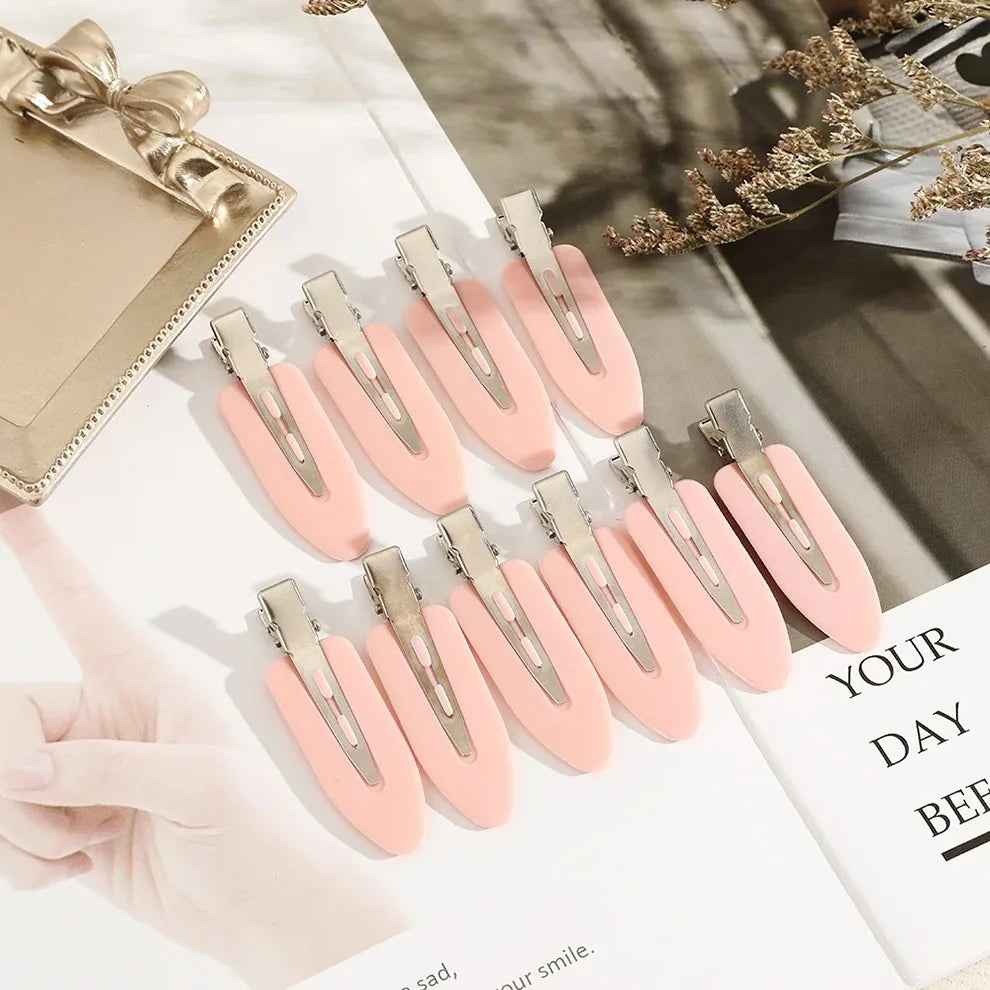 10-Piece No-Crease Hair Clip Set