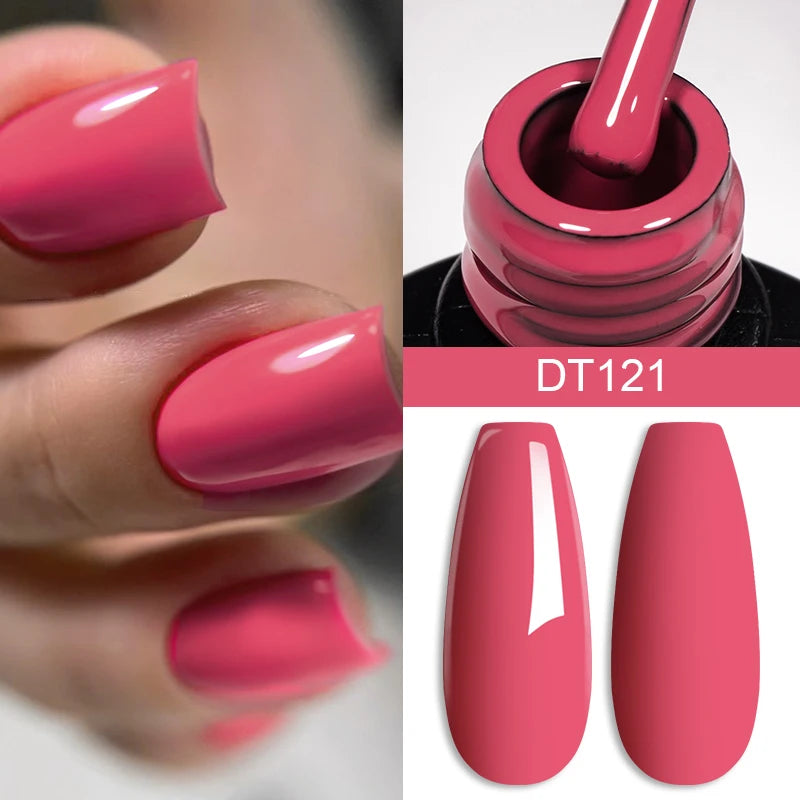 Crystal Red Gel Polish