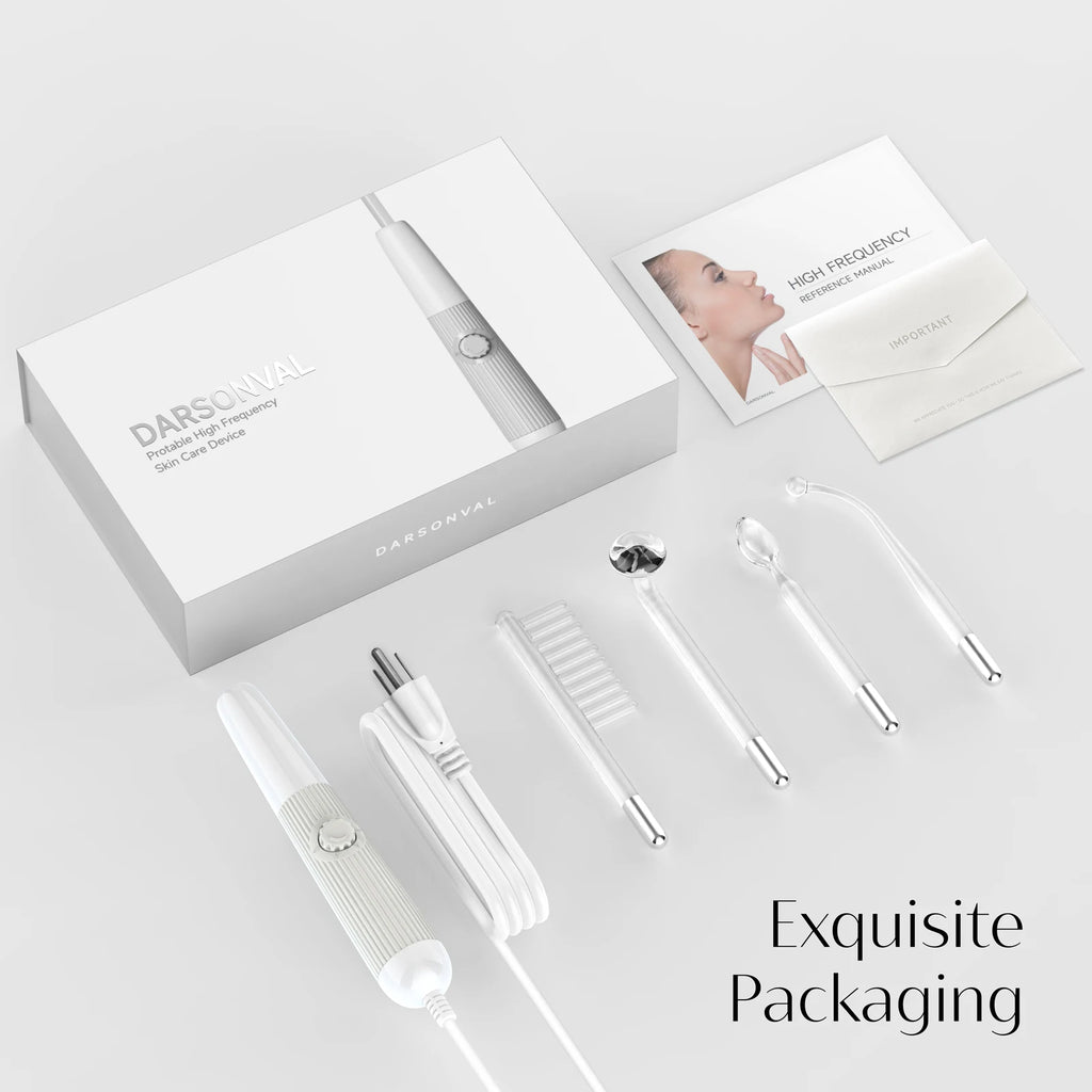 High Frequency Glass Electrode Facial Wand