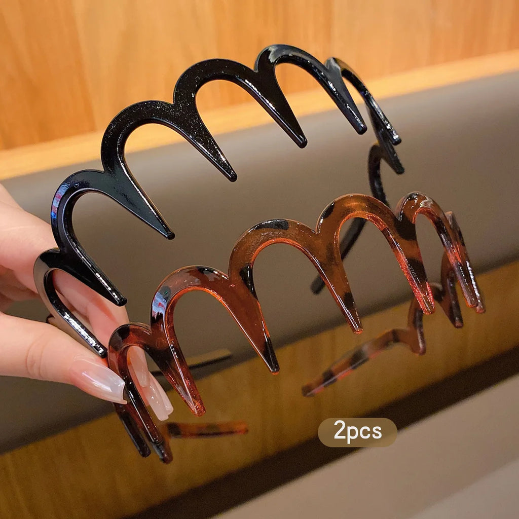 2-Piece No-Crease Hair Clip Set