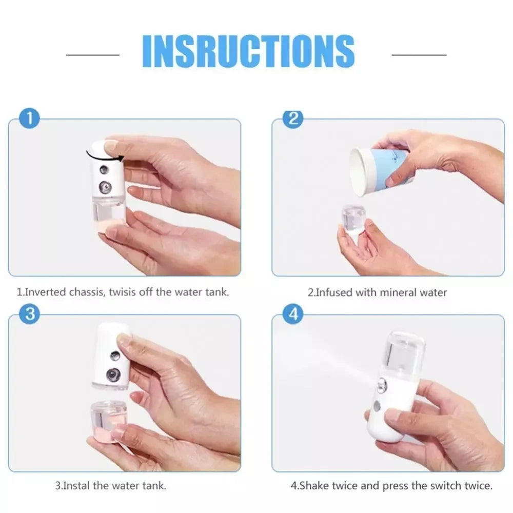 Portable Nano Facial Mist Sprayer