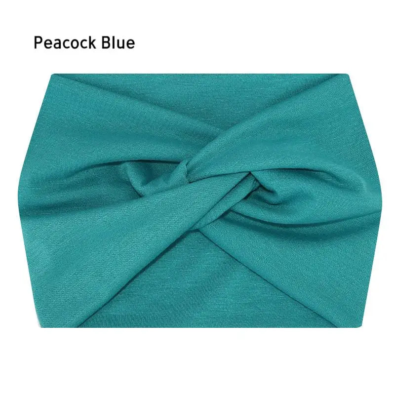 Wide Elastic Spa Headband
