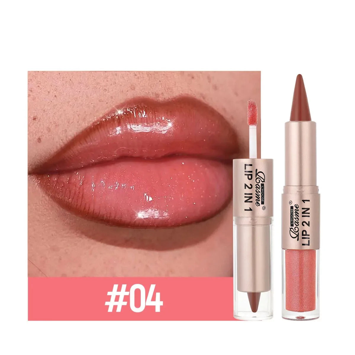 2-in-1 Lip Liner & Lip Gloss