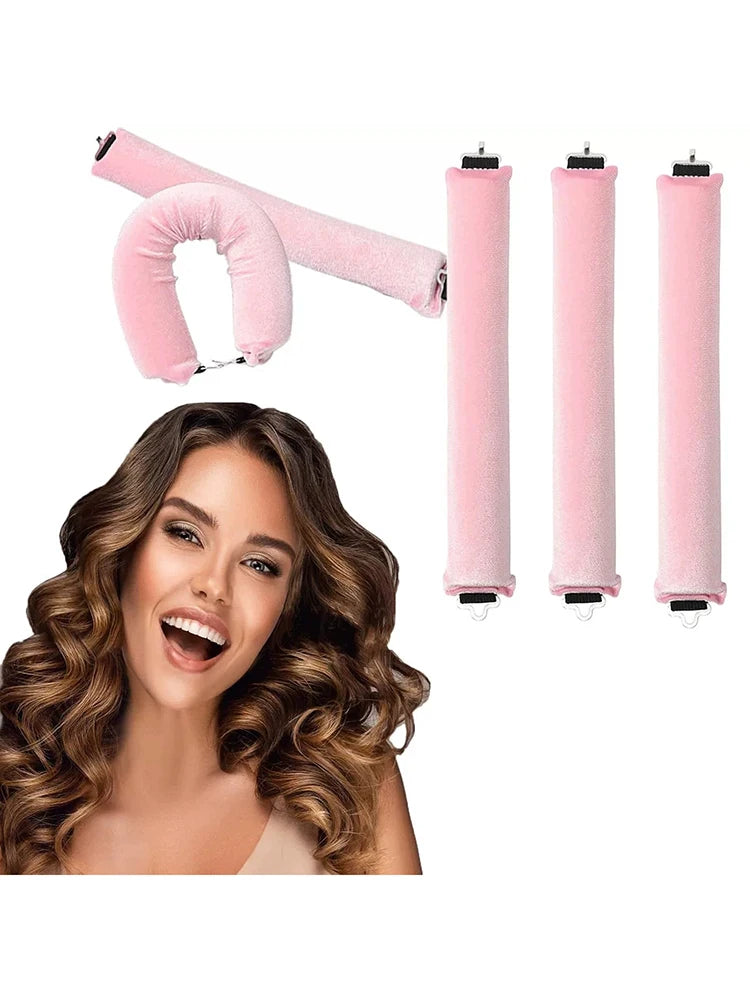 Heatless Curling Ribbon Set for Natural Curls