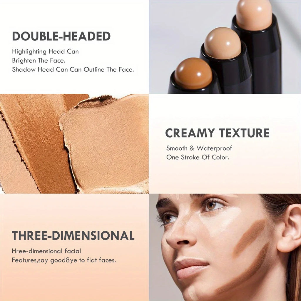 Dual-Ended Contour & Highlighter Stick