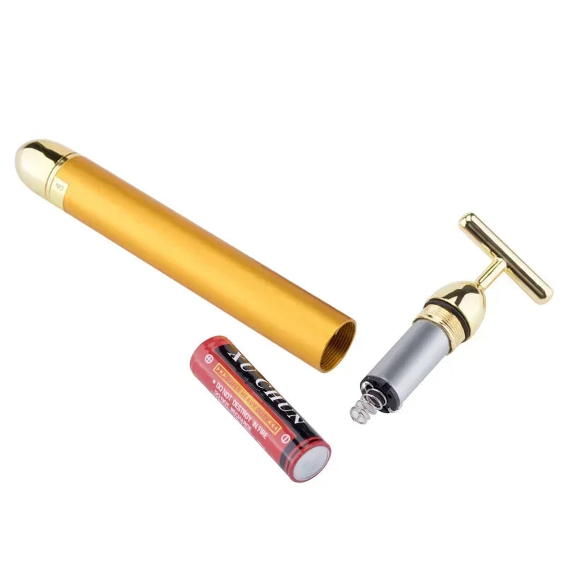 Electric Facial Massage Roller Set