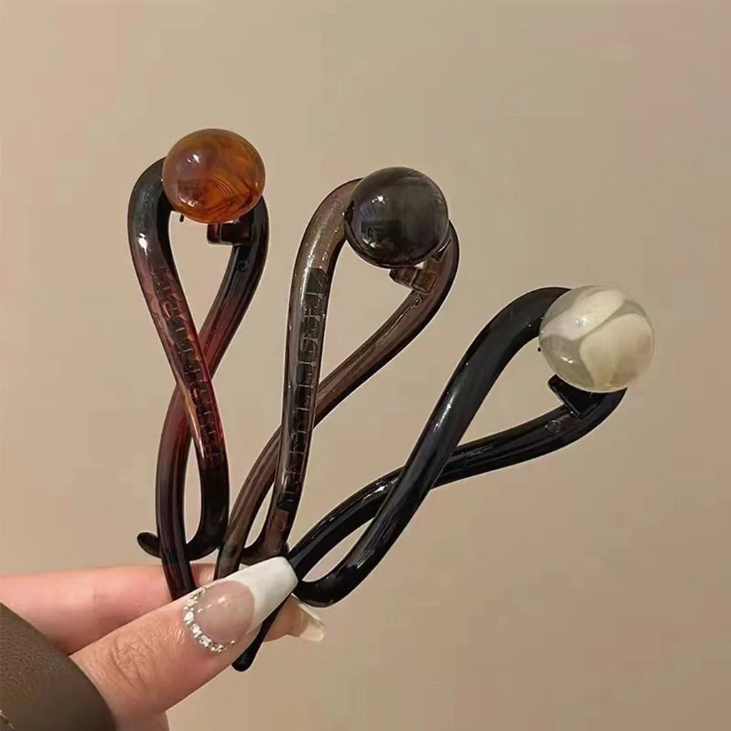 Pearl Twist Hair Clip