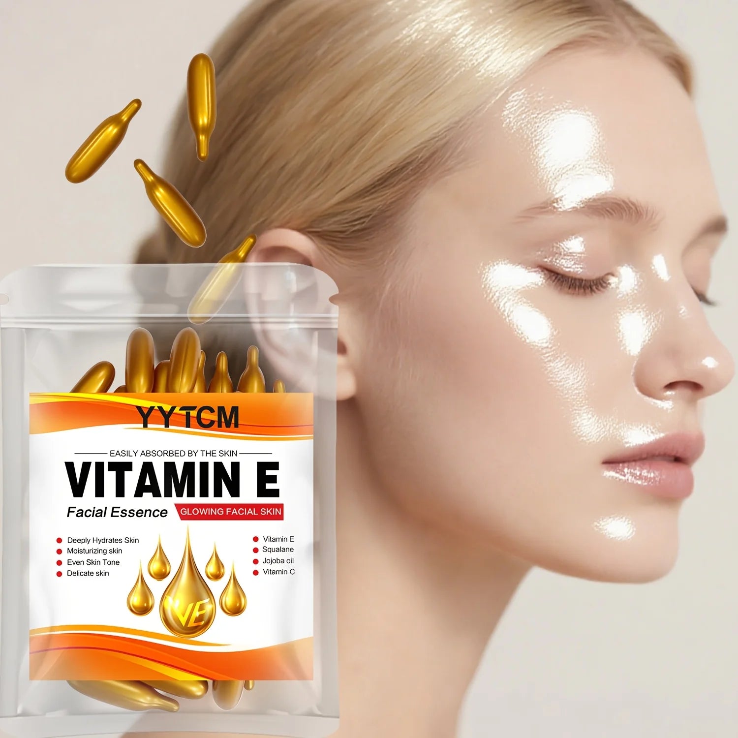 Vitamin E Hydrating Serum Capsules