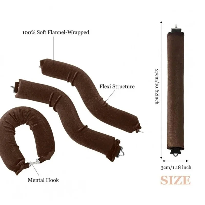 Heatless Curling Ribbon Set for Natural Curls