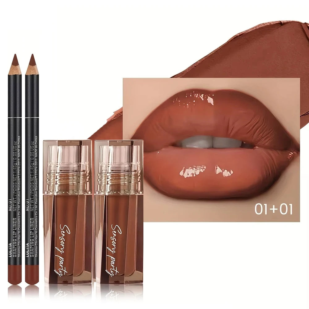 2-in-1 Lip Liner & Lip Gloss Duo