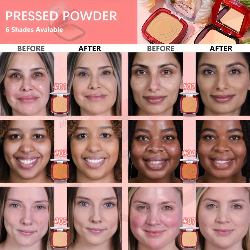 Matte Pressed Powder Foundation