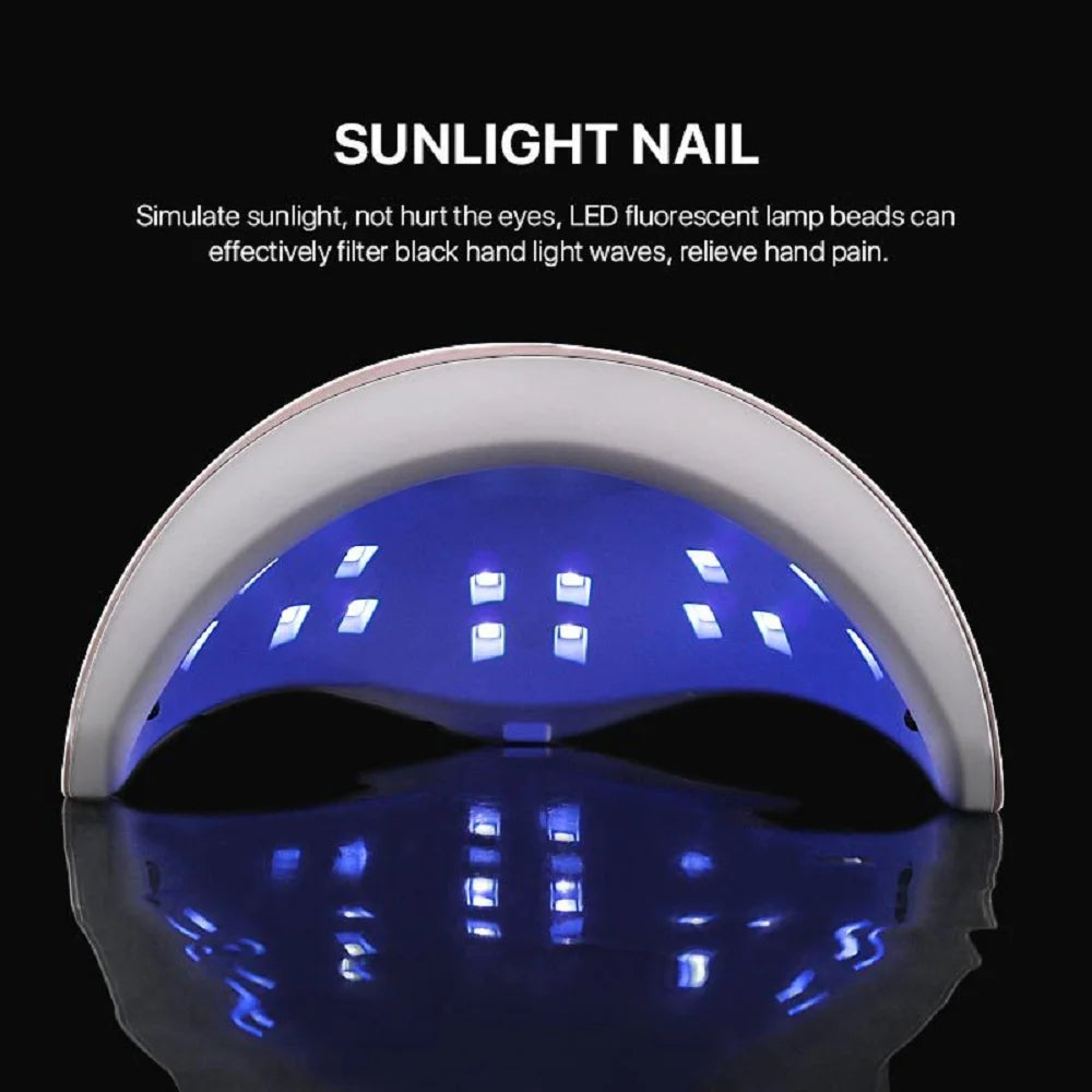 LULAA UV LED Nail Lamp with Eye Protection