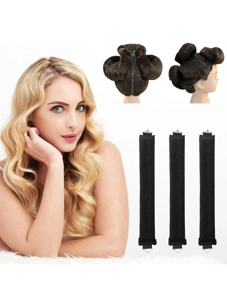 Heatless Curling Ribbon Set for Natural Curls