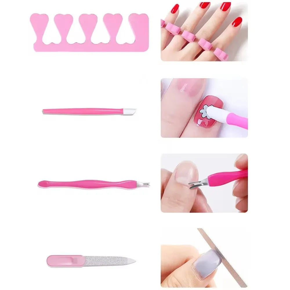 Electric Nail Drill & UV LED Nail Lamp Kit