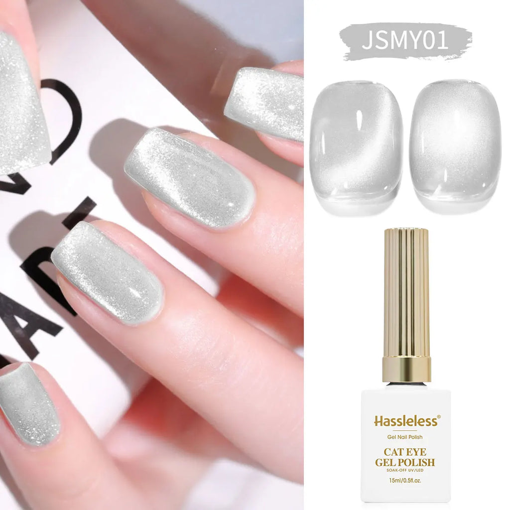 Universal Silver Cat Eye Gel Polish