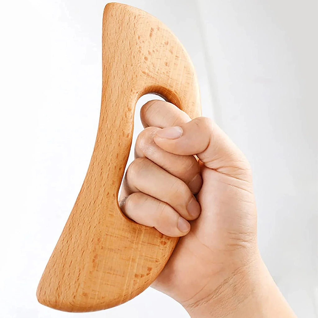 Wooden Body Massage & Gua Sha Tool