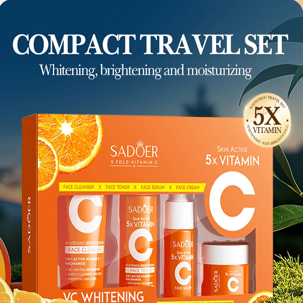 Vitamin C Travel Skincare Set