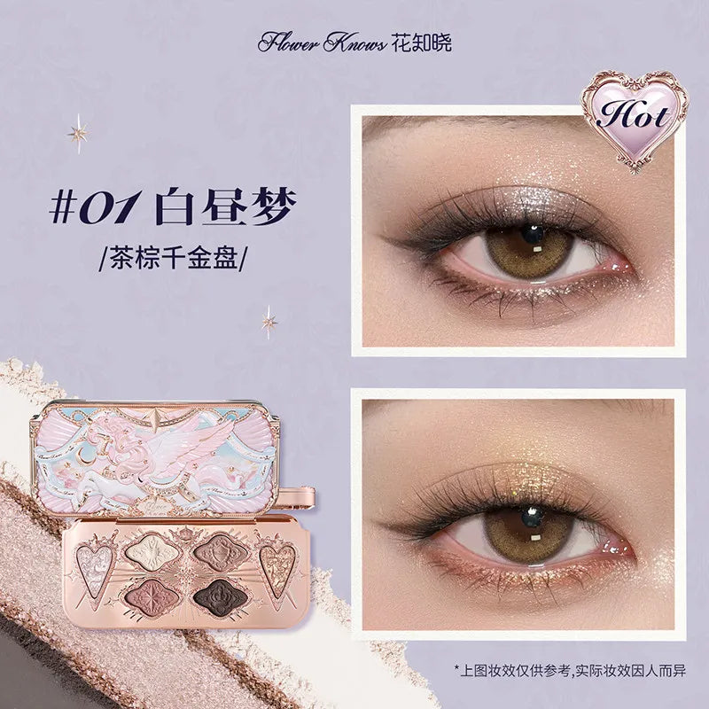 6-Color Eyeshadow Palette