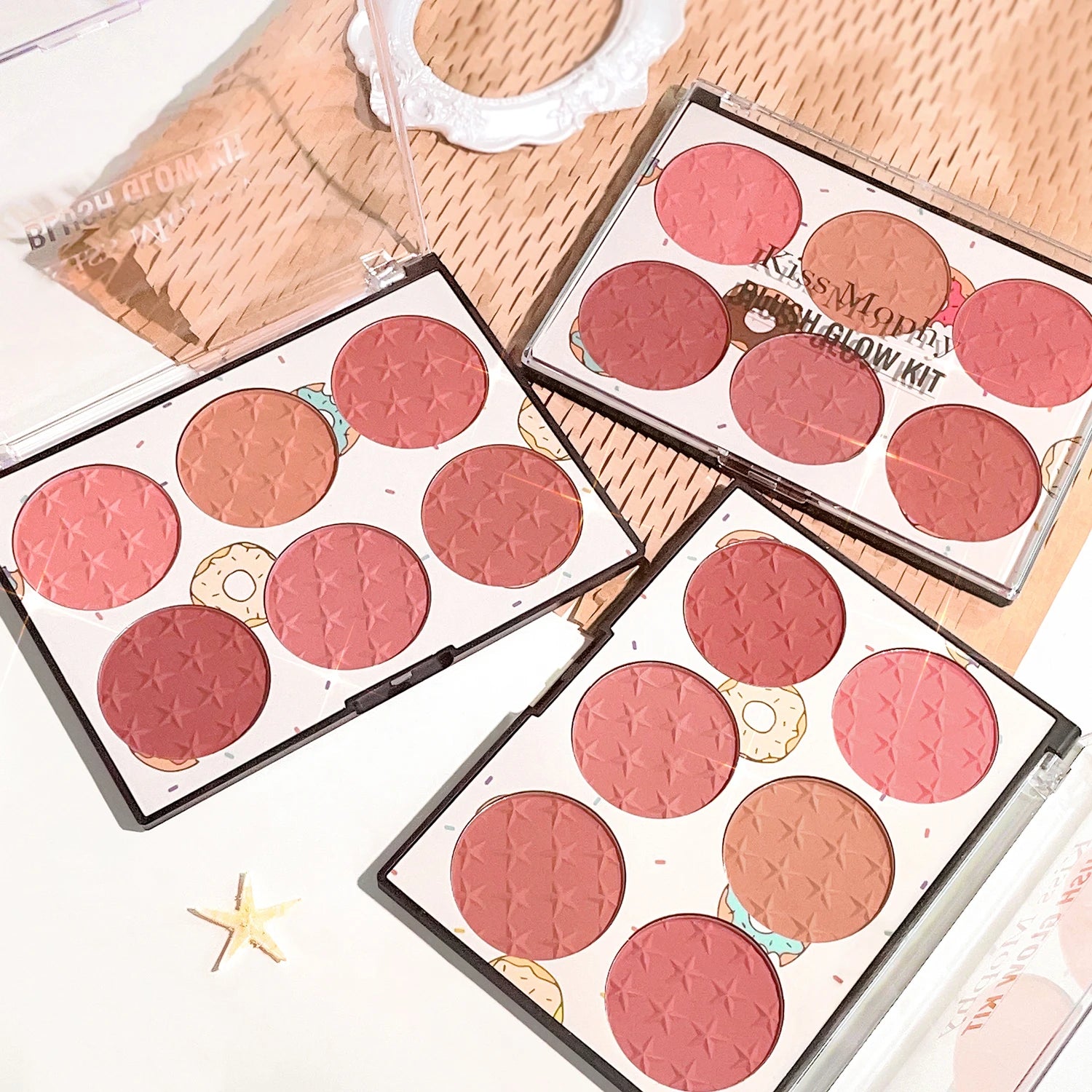 6-Color Blush Palette