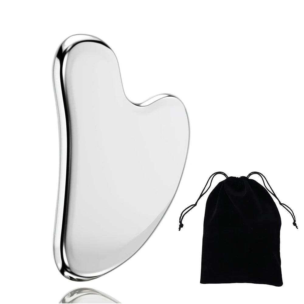 Stainless Steel Facial Gua Sha Massage Tool