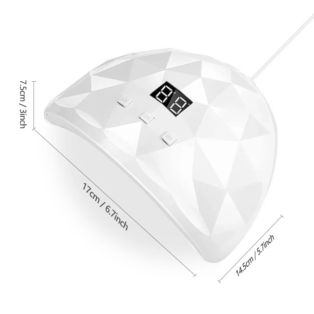 LULAA UV LED Nail Lamp with Eye Protection