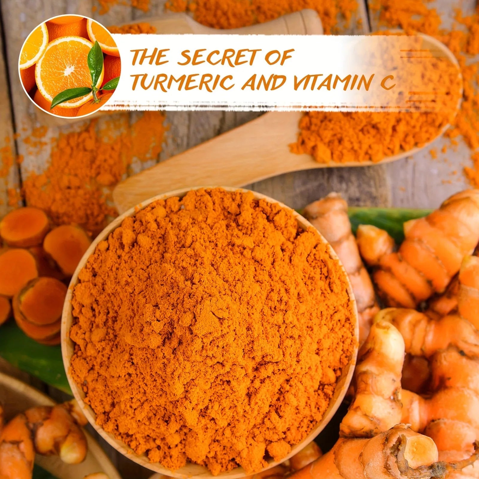 Turmeric & Vitamin C Brightening Clay Mask