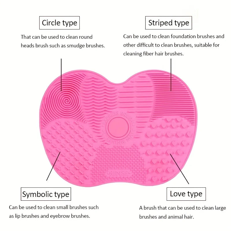 Silicone Makeup Brush Cleaning Pad