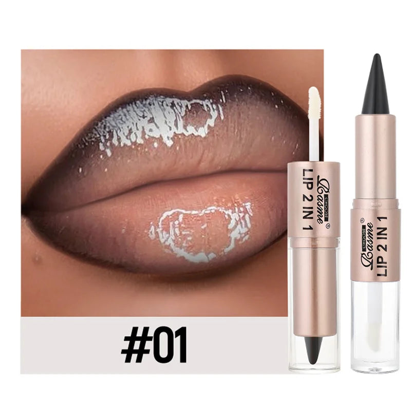 2-in-1 Lip Liner & Lip Gloss