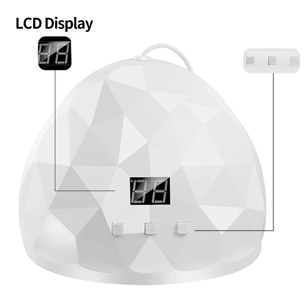 LULAA UV LED Nail Lamp with Eye Protection