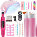 Electric Nail Drill & UV LED Nail Lamp Kit