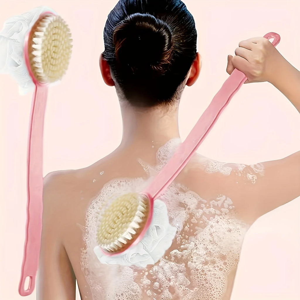 Long Handle Exfoliating Bath Brush