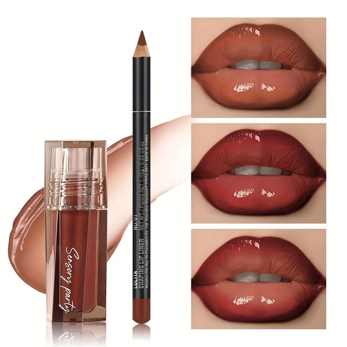 2-in-1 Lip Liner & Lip Gloss Duo