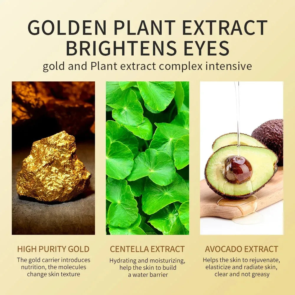Avocado & Gold Hydrating Eye Patches