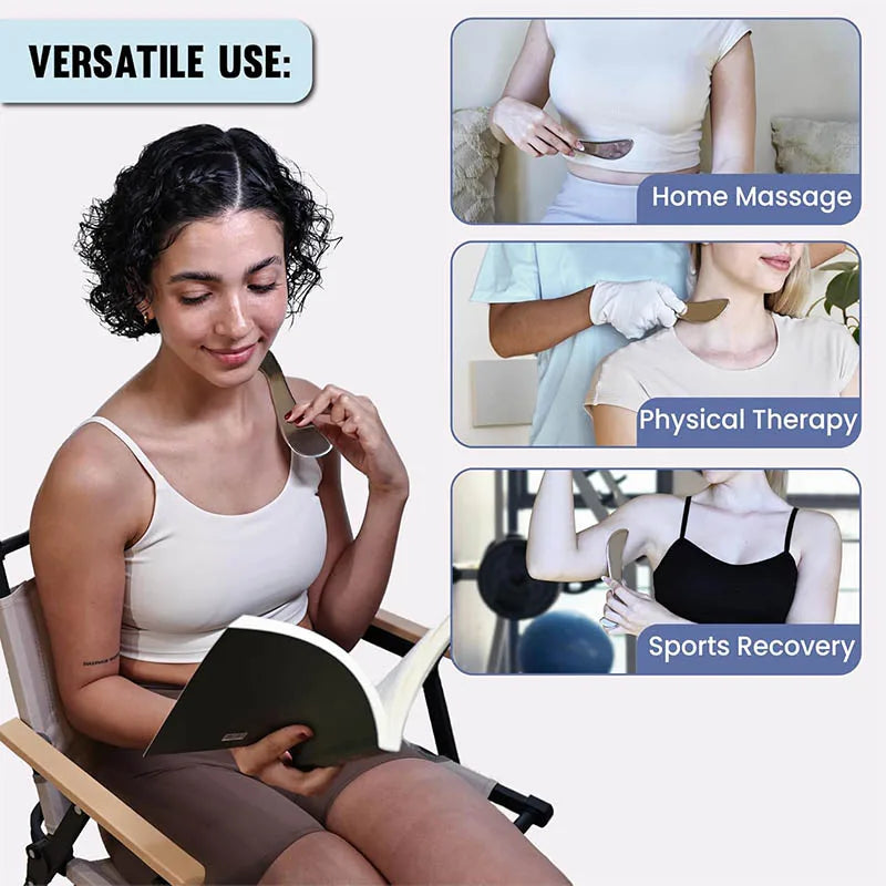 Stainless Steel Gua Sha Massage Tool