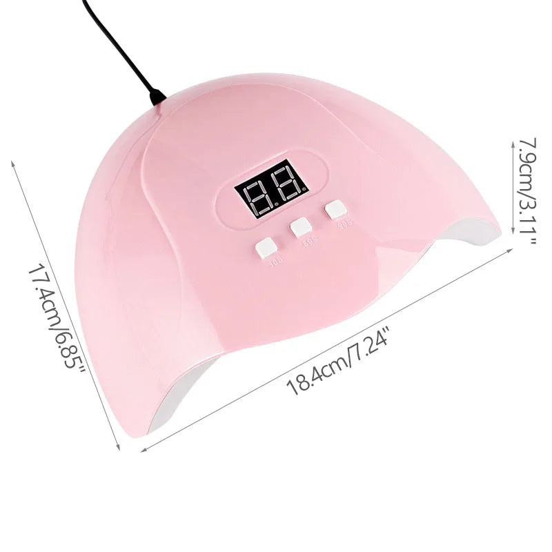 Electric Nail Drill & UV LED Nail Lamp Kit