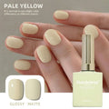 Pale Yellow Gel Polish