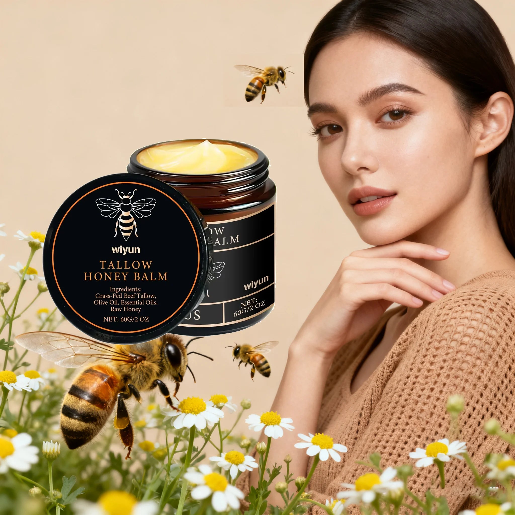 Honey & Tallow Nourishing Balm